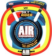 Long Range Frisbee - Rood - Sky Rider Air Square - 30 cm - Pro