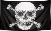 Piratenvlag Skull Doodshoofd XXL 200x300cm