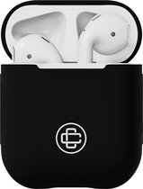 Case Closed - AirPods Case - Silicone - Zwart