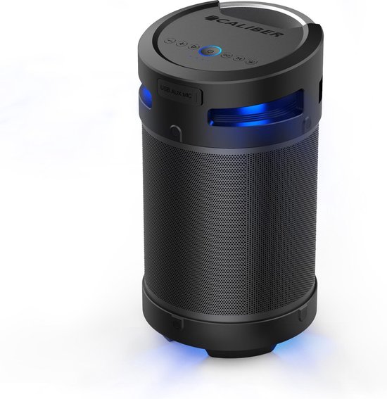 Methode wenkbrauw Correspondent Caliber HPG543BTL- Omni directionele 360 graden Bluetooth speaker met  USB,AUX in en... | bol.com
