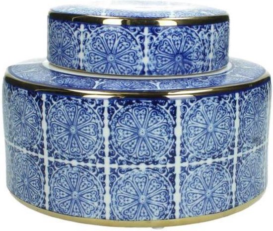 Voorraadpot met deksel - Ø 23 cm - sierpot - keukendecoratie - aardewerk  potten -... | bol.com