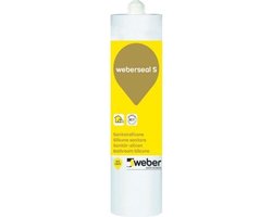 Weberseal SEAL S Gekleurde Silicone - Steel