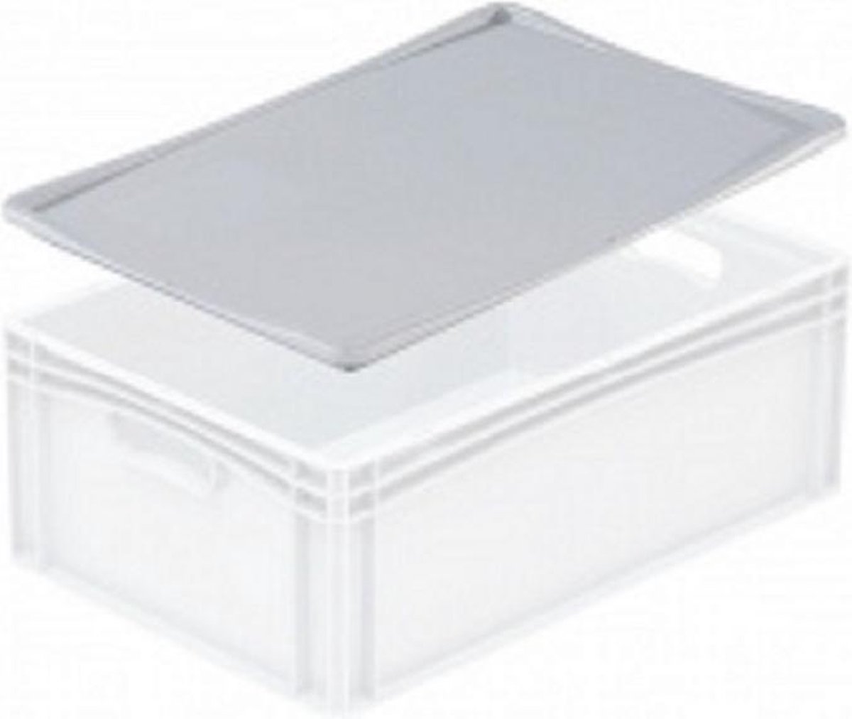 Kunststof deksel van PP-C voor container 600x400 mm