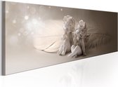 Schilderijen Op Canvas - Schilderij - Angelic Sweetness 120x40 - Artgeist Schilderij