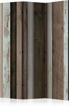 Kamerscherm - Scheidingswand - Vouwscherm - Wooden Fan [Room Dividers] 135x172 - Artgeist Vouwscherm