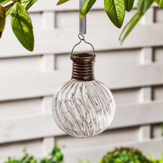 Lampenbol hangend solar tuinverlichting op zonne-energie | bol.com