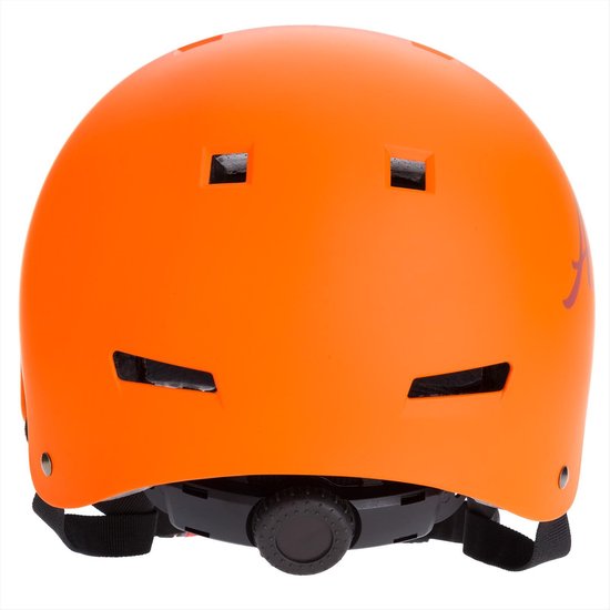 Deuba Skate Helm – Voor Kinderen van 3 tot 13 jaar – Maat S Oranje - deuba