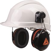 Delta Plus Gehoorbescherming voor helm SNR - Zwart - One size