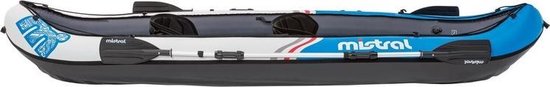 Mistral Opblaasbare Boot kayak 2 personen inclusief set toebehoren