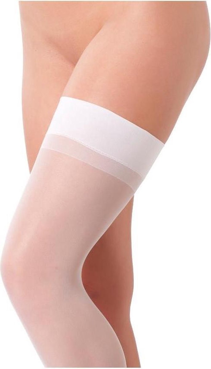 Goedkoopste Amorable - Jarretel Kousen - One Size - Wit