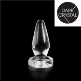 Dark Crystal Buttplug 15 x 6 cm - transparant