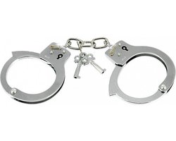 Rimba Bondage Play - Handboeien - Metalen Politie Handboeien - Massief Staal