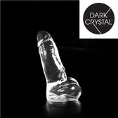 Dark Crystal Dildo 23,5 x 6,5 cm - transparant