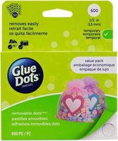 Glue Dots Verwijderbare stippen - value pack - Ø13mm - 600 stuks