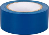 Markeringstape blauw 50mm x 33m 1 rol + Kortpack pen (021.0428)