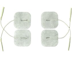 Rimba Electro Sex Plak Electrodes 4 stuks
