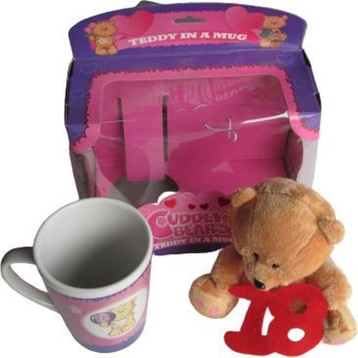 Cuddly Bears - Teddy in a Mug (18 jaar)