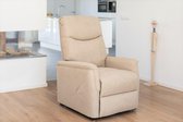 Finlandic Elektrische relax en sta op stoel F-301 beige - tot 120 kg gebruikersgewicht - tussen 1,70 en 1,90m lichaamslengte