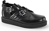 Demonia Creepers -36 Shoes- CREEPER-615 US 4 Zwart