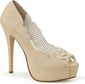 Pin Up Couture Hoge hakken -39 Shoes- BELLA-30 US 9 Creme