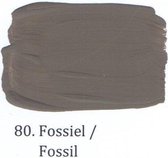 Matte muurverf 1 ltr 80- Fossiel