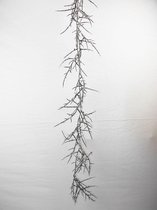SENSE Twig garland Peaks black 180cm - Grijs slinger - Schaal decoratie - Raamdecoratie - takken slinger
