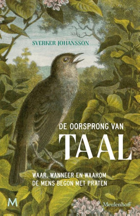 Boek cover De oorsprong van taal van Sverker Johansson