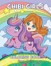 Chibi Girls Coloring Book