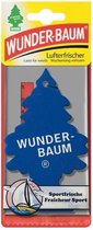 Wunderbaum Sport   - Luchtverfrisser - Voor in de auto - Blauw