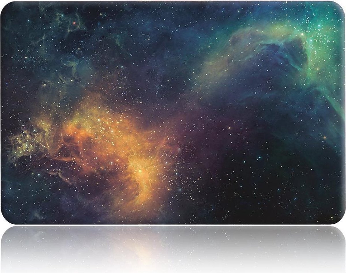 Shop4 - Geschikt voor MacBook Pro 16-inch (2019) Hoes - Hardshell Cover Galaxy Interstellar
