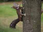 Tuinbeeld - Eekhoorn - 25 cm hoog
