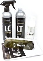 Detail Car Care - Leather Cleaning Set - Autopoets pakket - Leerreiniger pakket