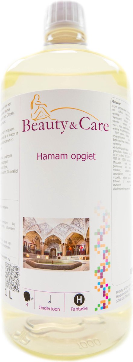 Beauty & Care - Hamam opgiet - 1 liter - sauna geuren