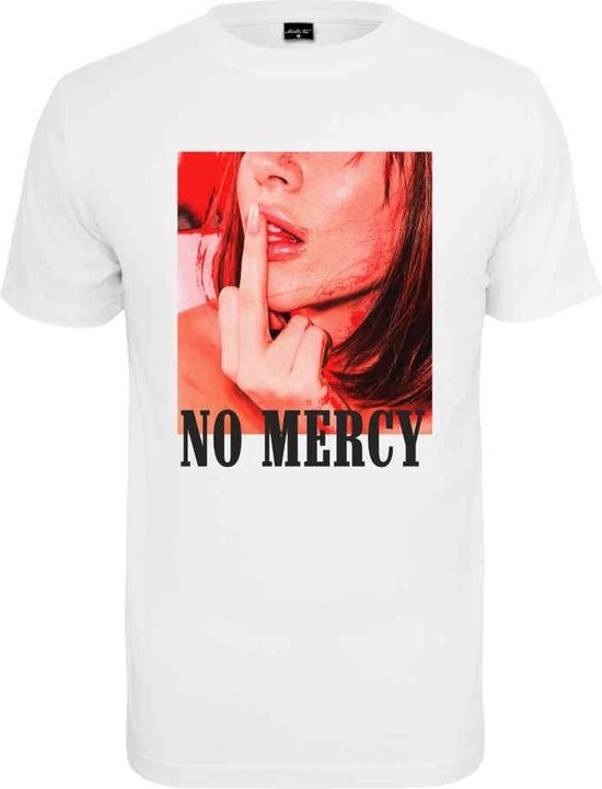 Urban Classics - No Mercy Heren T-shirt - L - Wit