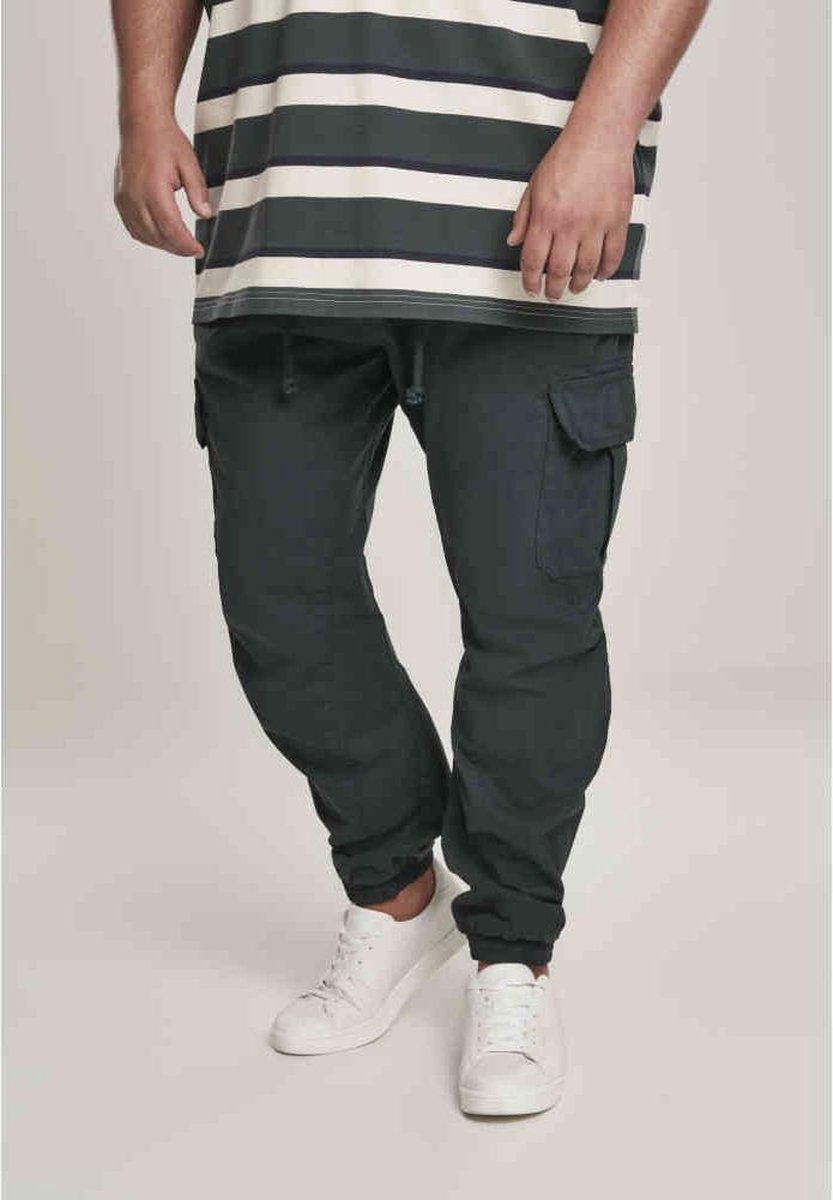 Urban Classics Heren joggingbroek S Cargo Groen bol