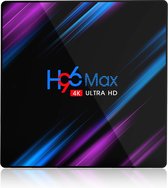 Lipa H96 Max tv box 2/16 GB Android 9/ 4K resolutie / Met Kodi, Netflix, Disney + en Play Store / Apps via Playstore en internet / 5G wifi / Dolby geluid