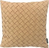 Nexa Suedine Camel Kussenhoes | Polyester - Imitatie Suède | 45 x 45 cm