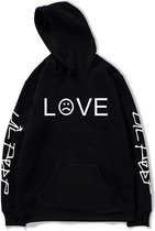 Lil Peep Love Hoodie Zwart - Maat S