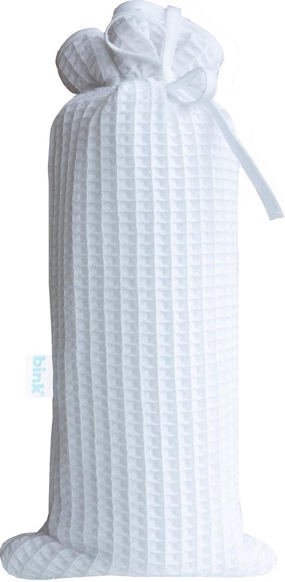 Goedkoopste BINK Bedding Kruikenzak Wafel (Pique) wit