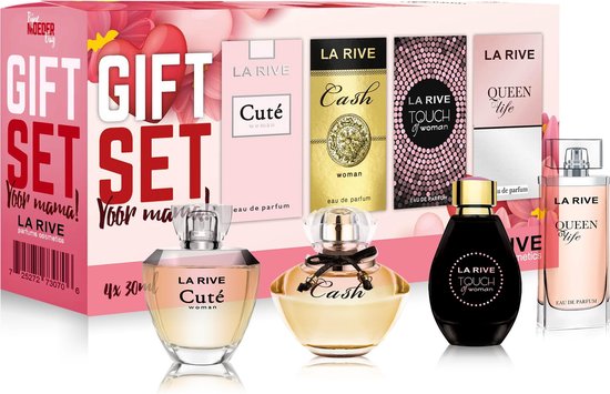 Geschenkset Moederdag – 4 x heerlijke parfums á ml. | bol.com