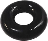 Chubby rubber cockring - black