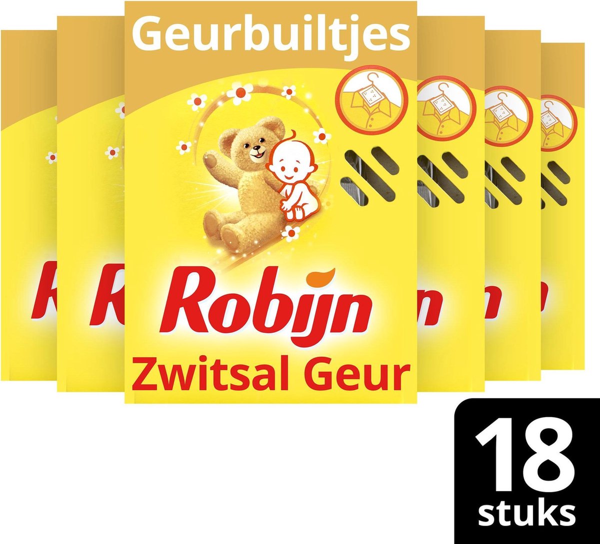 Robijn Geurbuiltje - 6 x 3 stuks - Voordeelverpakking | bol.com