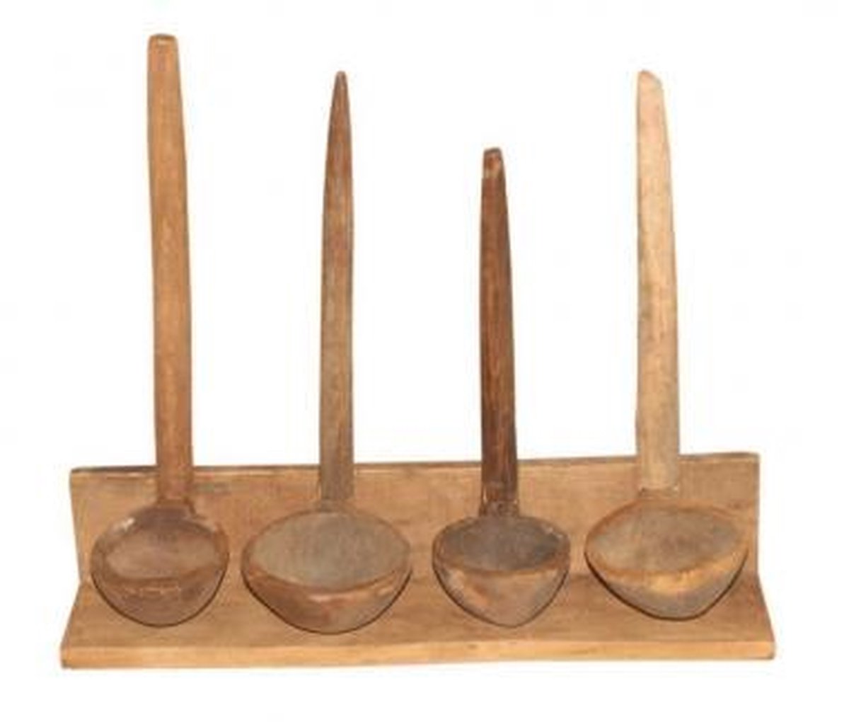 Deco4yourhome Houten Lepel Display Vintage Landelijk