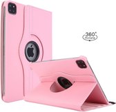 Tablet Hoes voor Apple iPad Pro 12.9 inch (2020) - 360° draaibaar - Licht roze