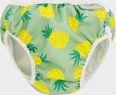 Imse Vimse wasbare zwemluier - Pineapple - S 6-8 kg. - groen