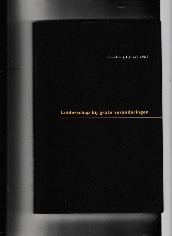Leiderschap bij grote veranderingen - cover
