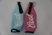 Fles etui set (2 stuks).