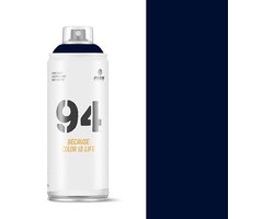 MTN94 Marineblauwe spuitverf - 400ml lage druk en matte afwerking
