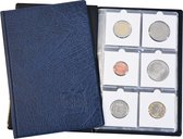 Album de pièces Hartberger ZK36 - format de poche - 19 x 13 cm - album de pièces pour 36 pièces dans un porte-monnaie pochette d'album de poche mini petites pièces en euros