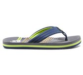 Reef Kids Ahi Jongens Slippers - Stripe Green - Maat 35/36